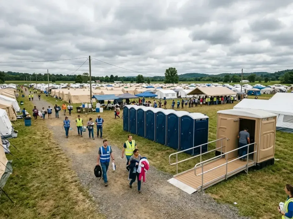 disaster-relief-camp-restrooms-010 — frequently asked questions, Dumpster & Portable Bathrooms Rental in Enoch, UT